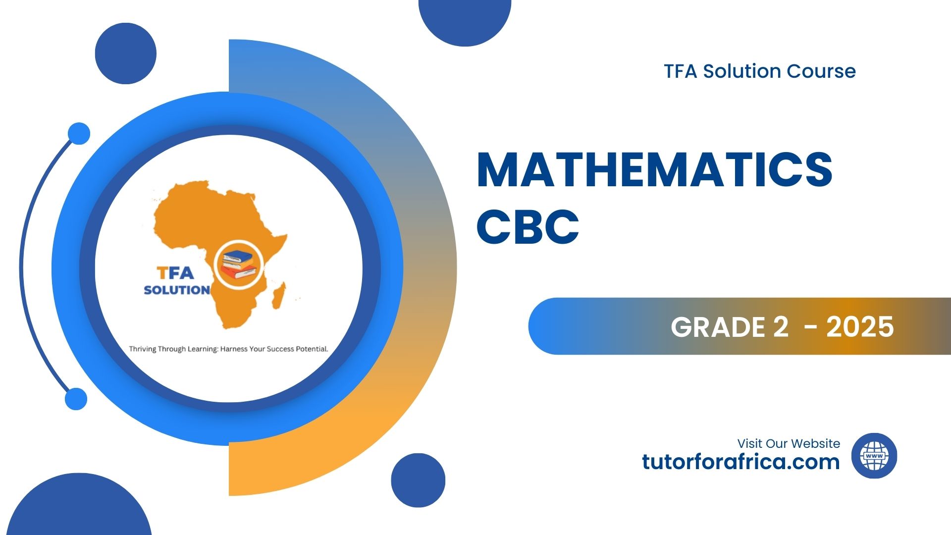 MATHEMATICS GRADE 2 CBC
